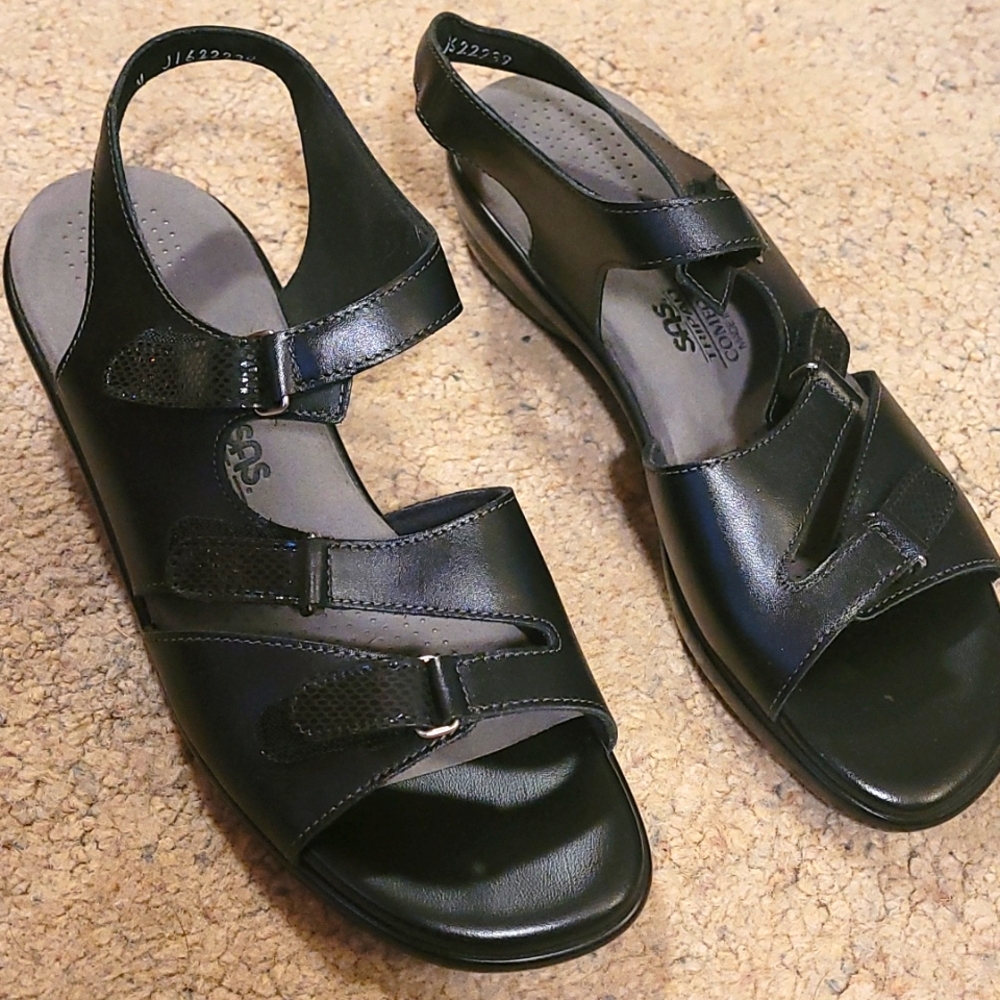 SAS Tripad Comfort black sandal